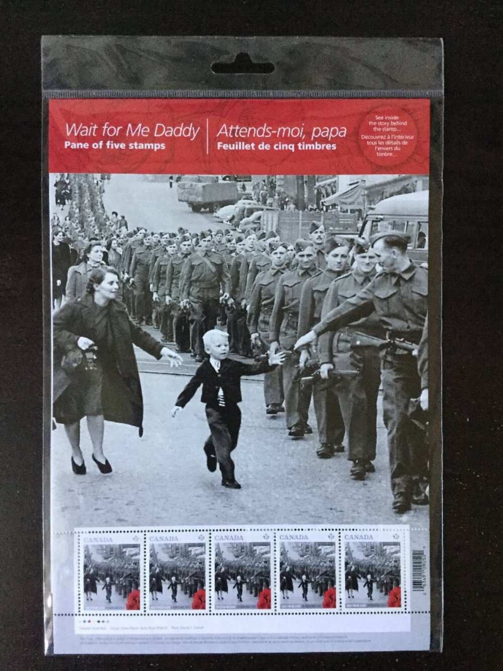 Wait for Me Daddy Commemorative Stamps